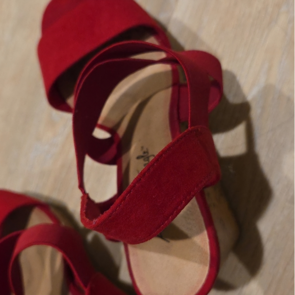 American Eagle Outfitters Wedge Sandals Size 8 - Picture 6 of 7